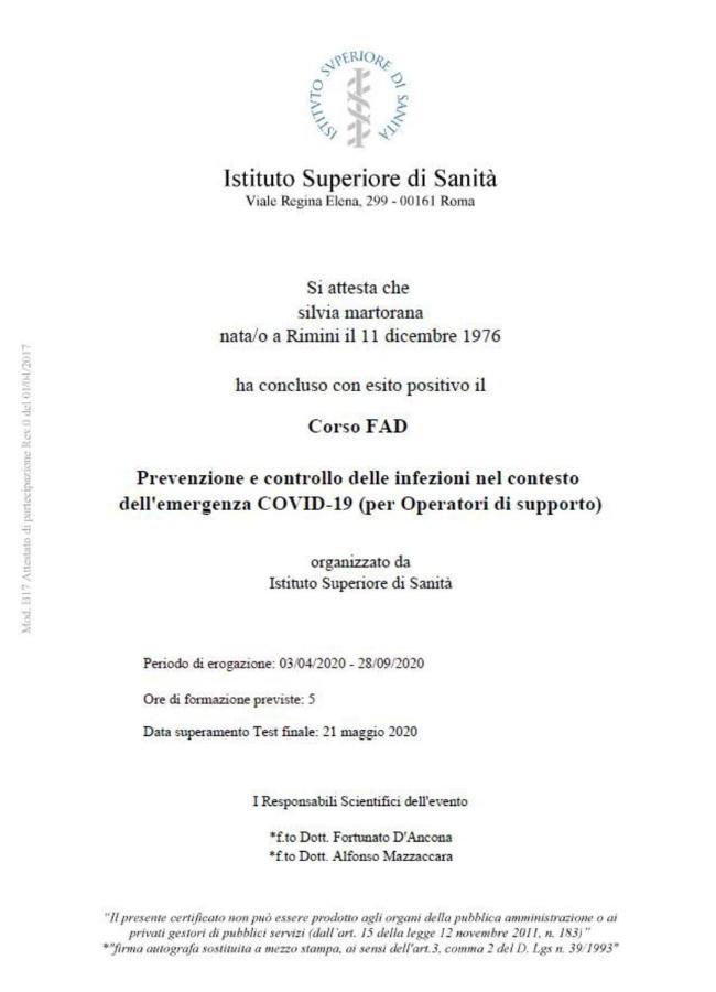 Appartamento Viserba Mare/Fiera Rimini Luaran gambar